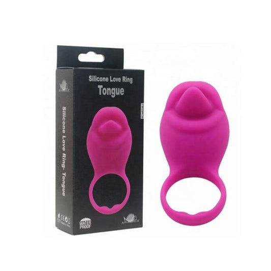 Anillo Vibrador para el pene Delfín Rosado