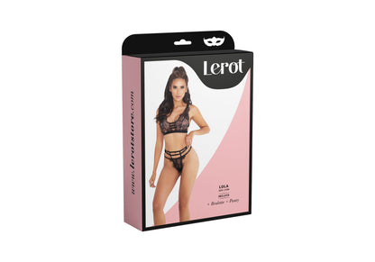 Lenceria Lola Lerot Negro ML