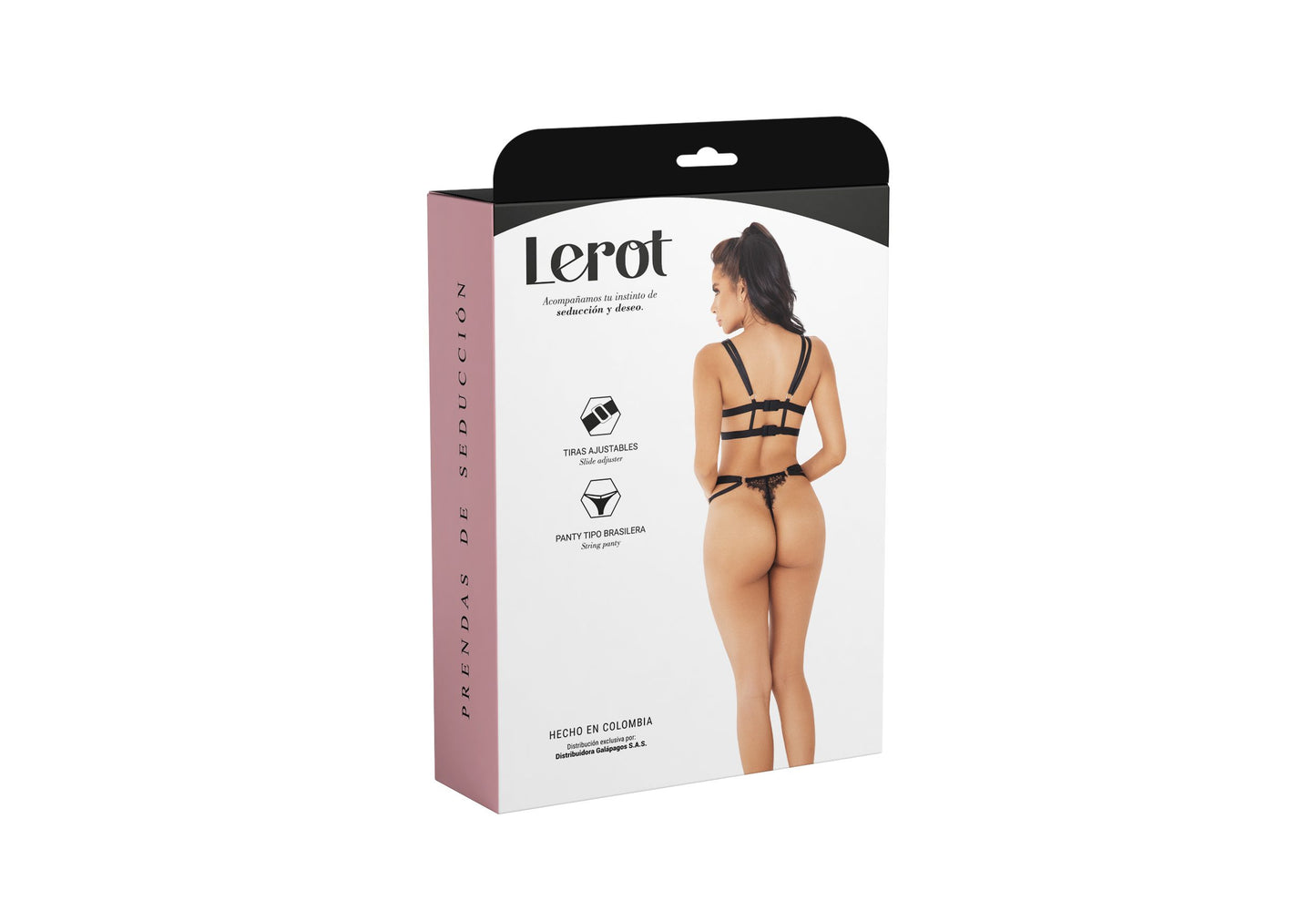 Lenceria Lola Lerot Negro ML