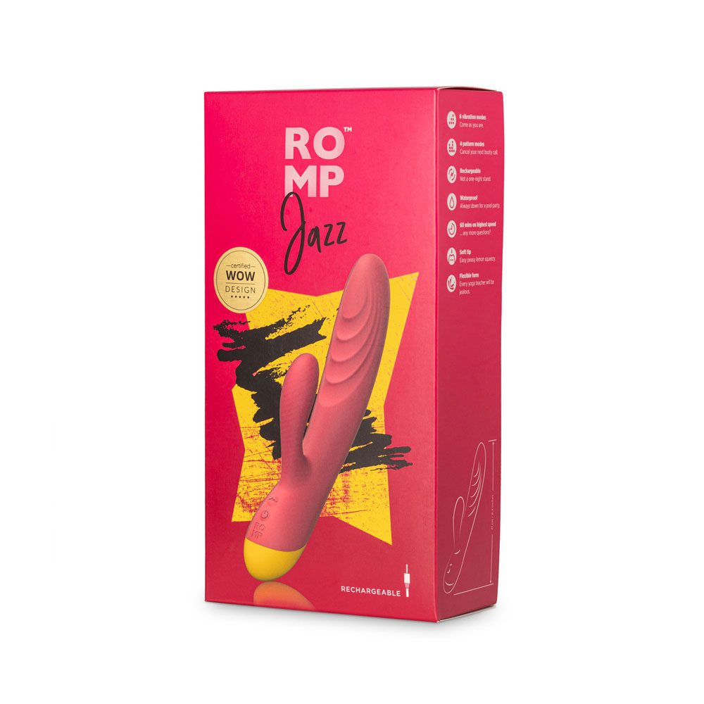 Romp Jazz - Vibrador Rabbit Fucsia