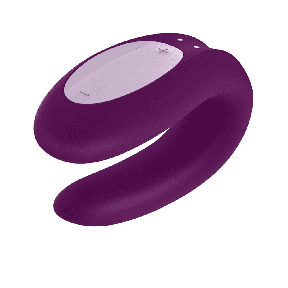 Satisfyer Double Joy Morado