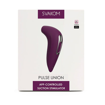 Succionador de Clítoris Pulse Union con App Svakom Morado