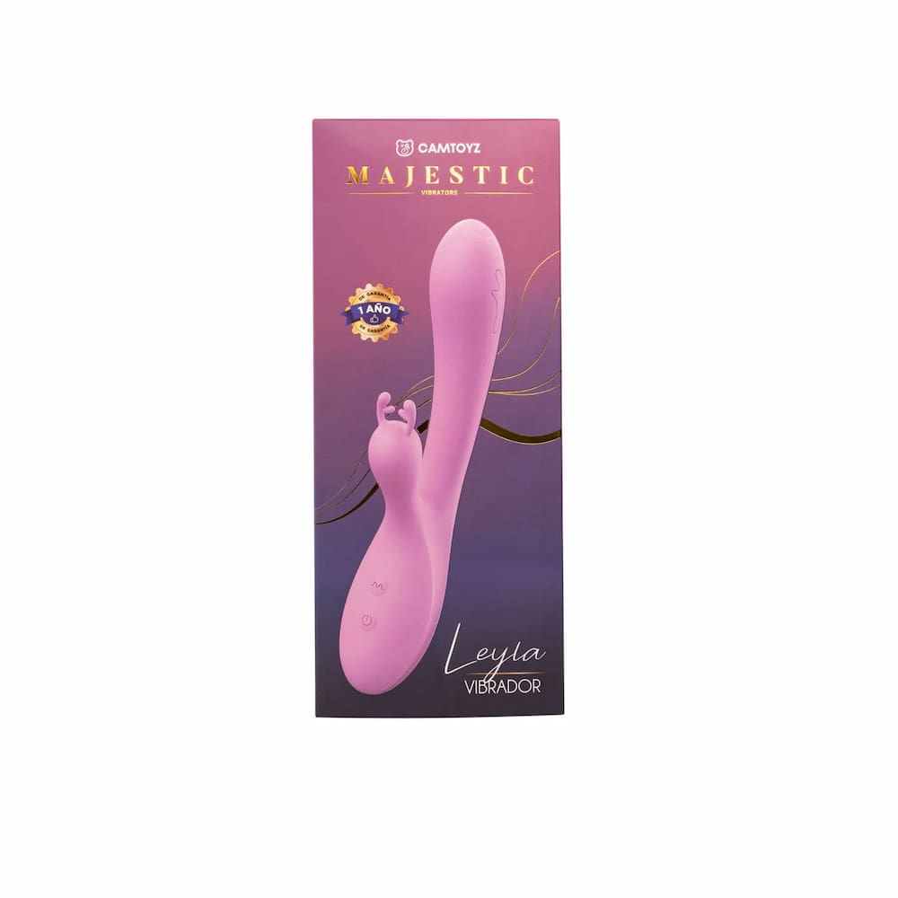 Vibrador Doble Leyla CamToyz Lila