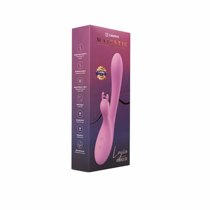 Vibrador Doble Leyla CamToyz Lila