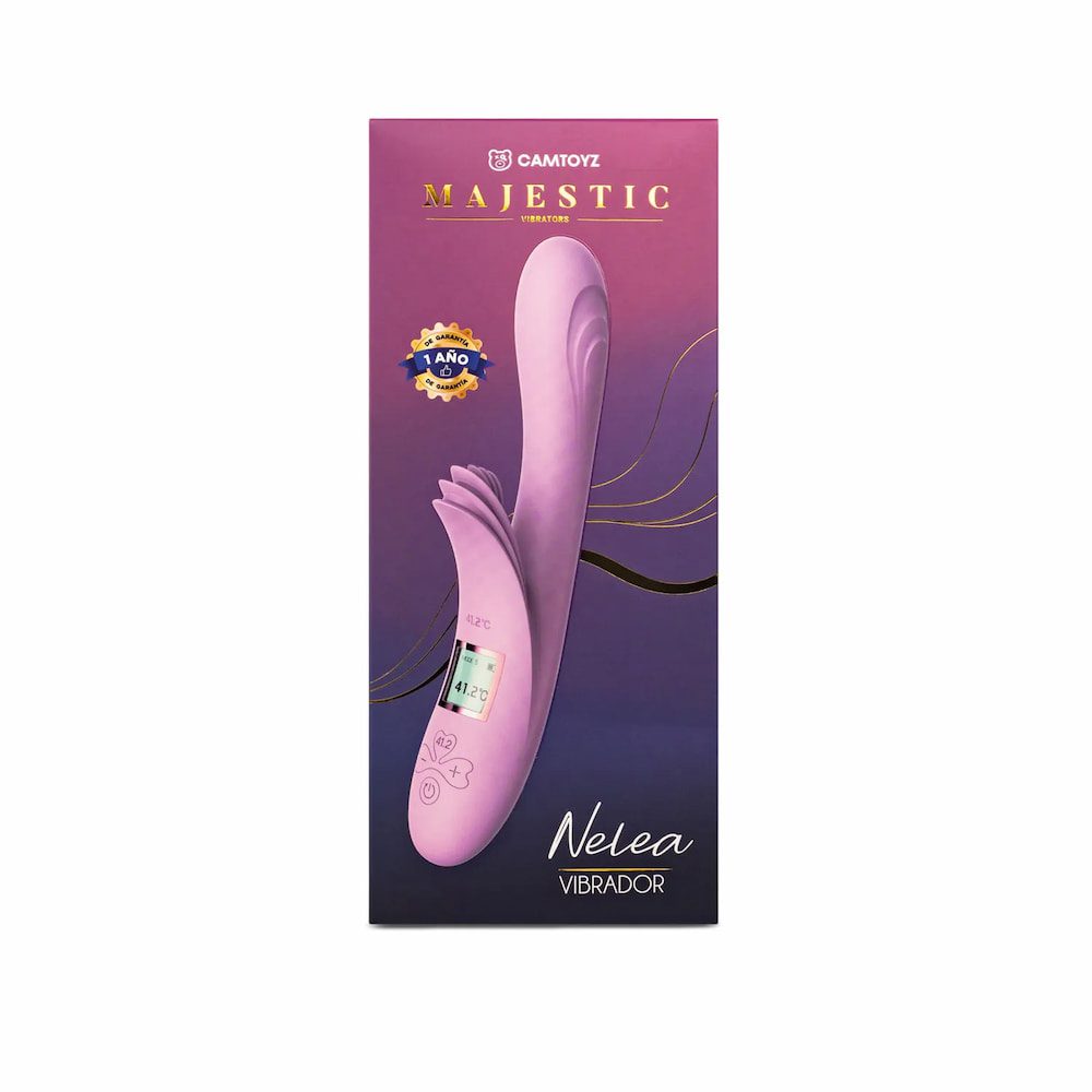 Vibrador Doble Nelea CamToyz Lila