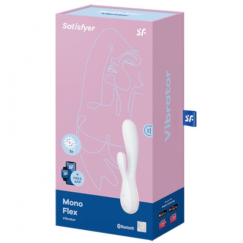 Vibrador Mono Flex Satisfyer Blanco