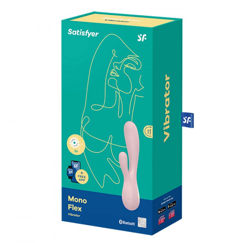 Vibrador Mono Flex Satisfyer Rosado