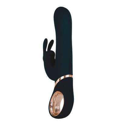 Vibrador Rabbit Eva Giratorio Azul Oscuro