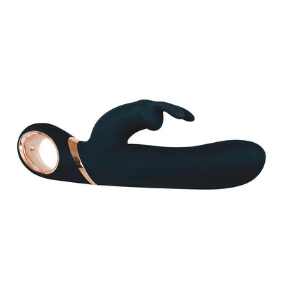 Vibrador Rabbit Eva Giratorio Azul Oscuro