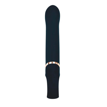 Vibrador Rabbit Eva Giratorio Azul Oscuro