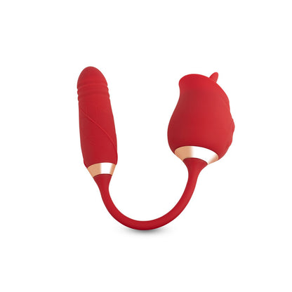 Vibrador con Bala Majestic Lotus Camtoyz Rojo