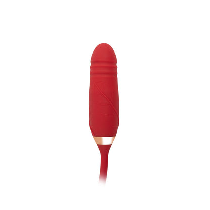 Vibrador con Bala Majestic Lotus Camtoyz Rojo