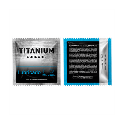 Condones Titanium Lubricado x 3 Unidades