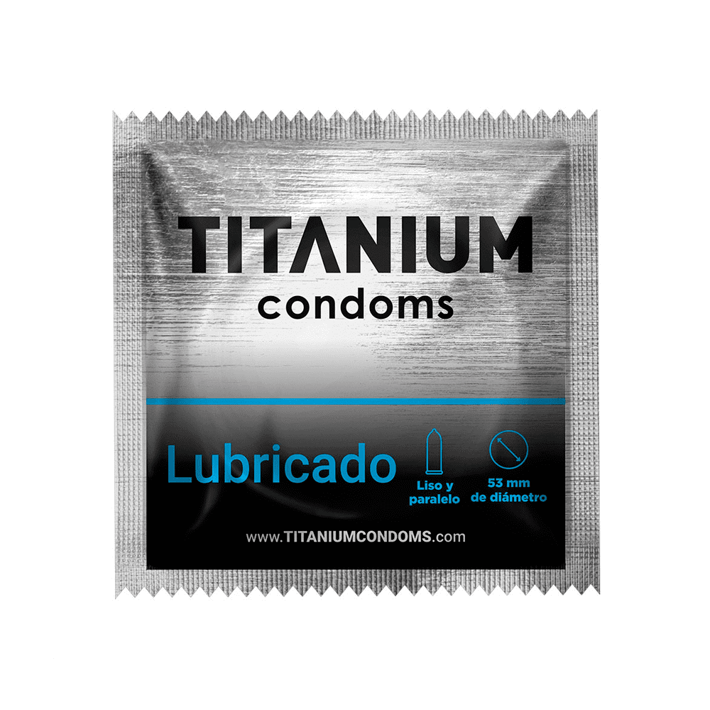 Condones Titanium Lubricado x 3 Unidades