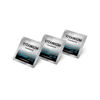 Condones Titanium Lubricado x 3 Unidades