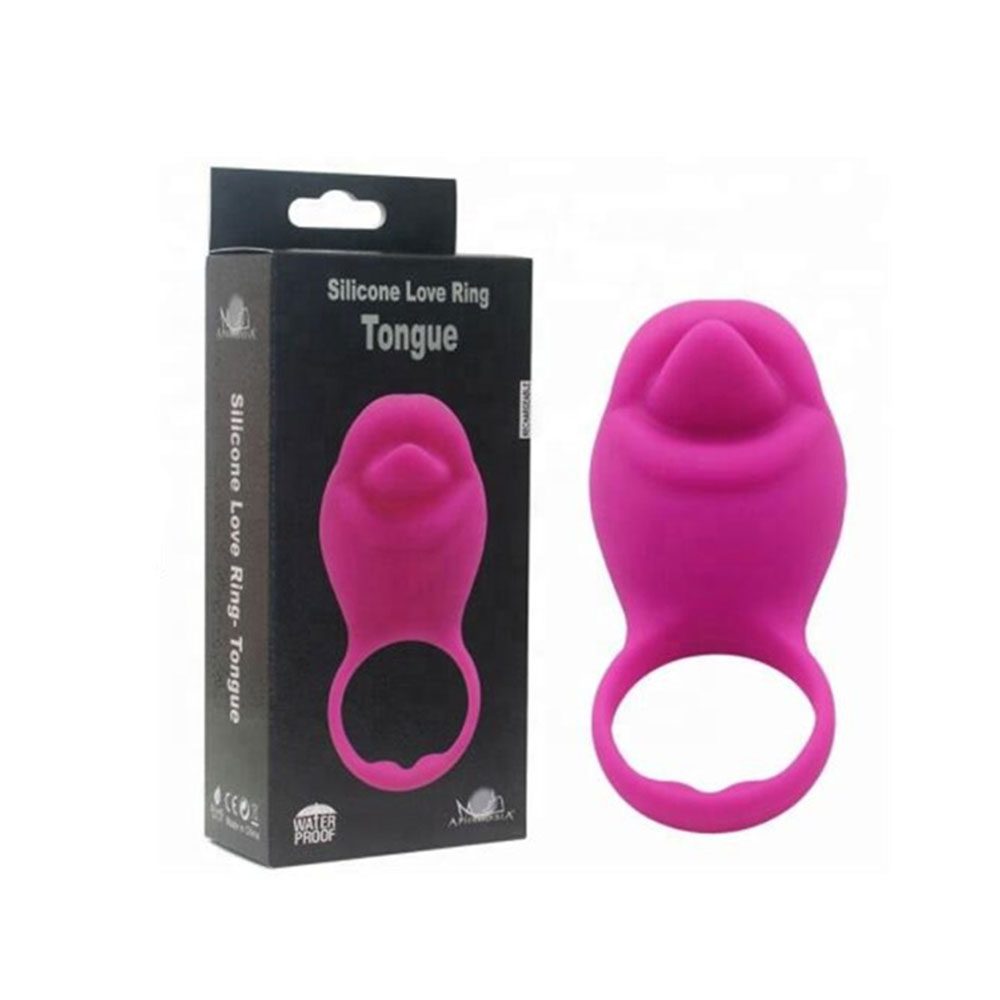 Anillo vibrador bala doble morado para pene